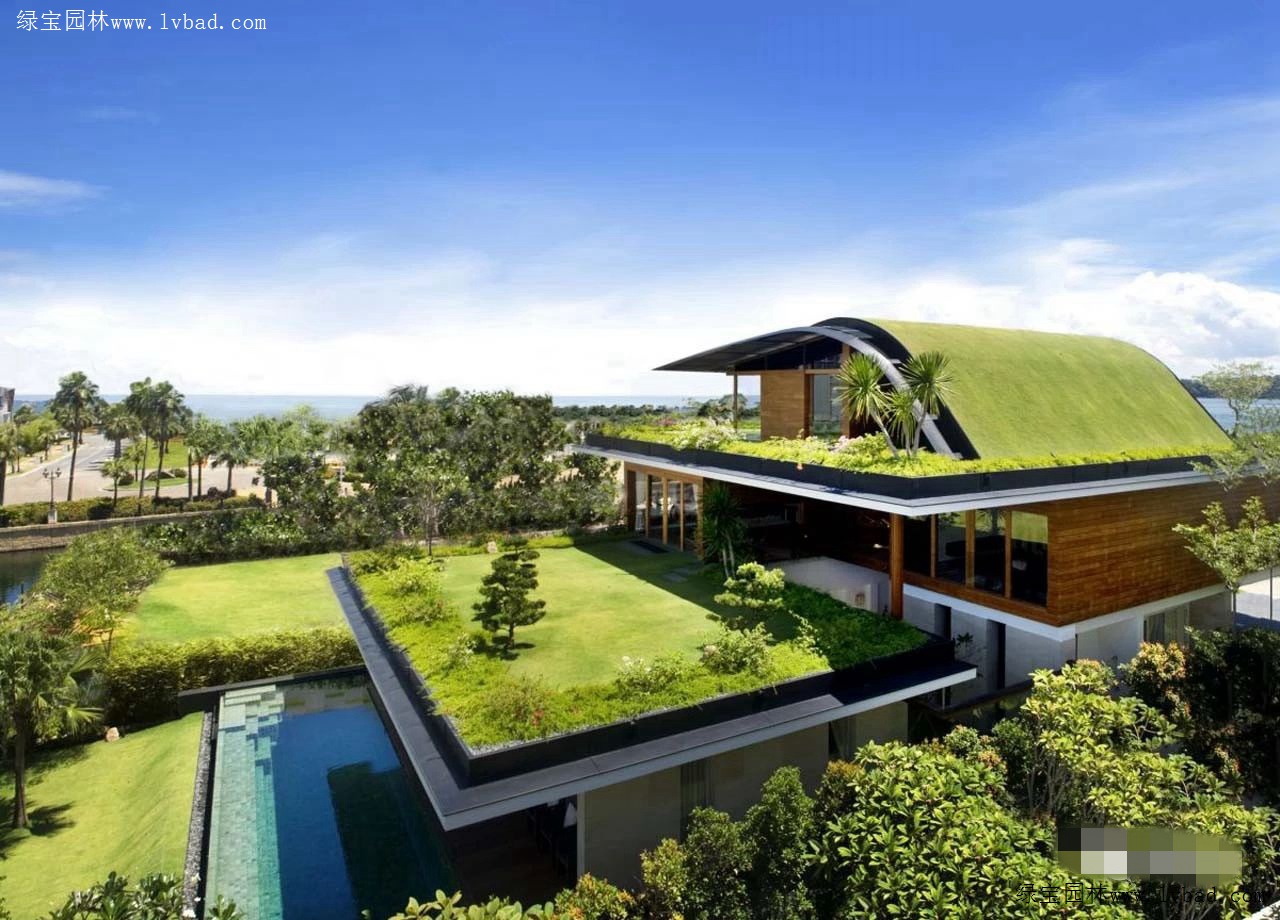 屋顶绿化草坪有什么样的优点？