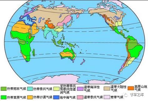 图30 世界气候区划图图31 英国皇家爱丁堡植物园杜鹃花景观,该园引种