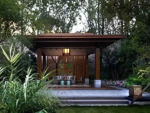 新中式景观亭设计案例